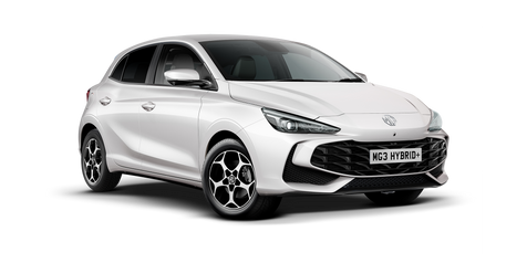 MG3 1.5L Hybrid+ Luxury Dover White