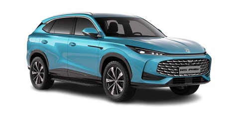 MG EHS PHEV Luxury Arctic blue