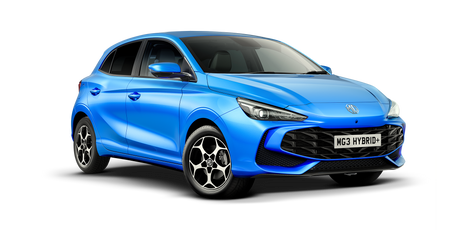 MG3 1.5L Hybrid+ Luxury Como Blue
