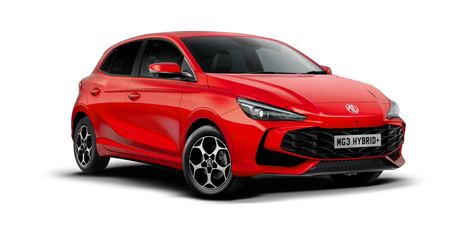 MG3 1.5L Hybrid+ Luxury Diamond Red
