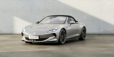 Cyberster 4WD Cosmic Silver / Toit souple noir / Intérieur gris