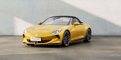 MG Cyberster 4WD Inca Yellow / Toit noir / Intérieur gris